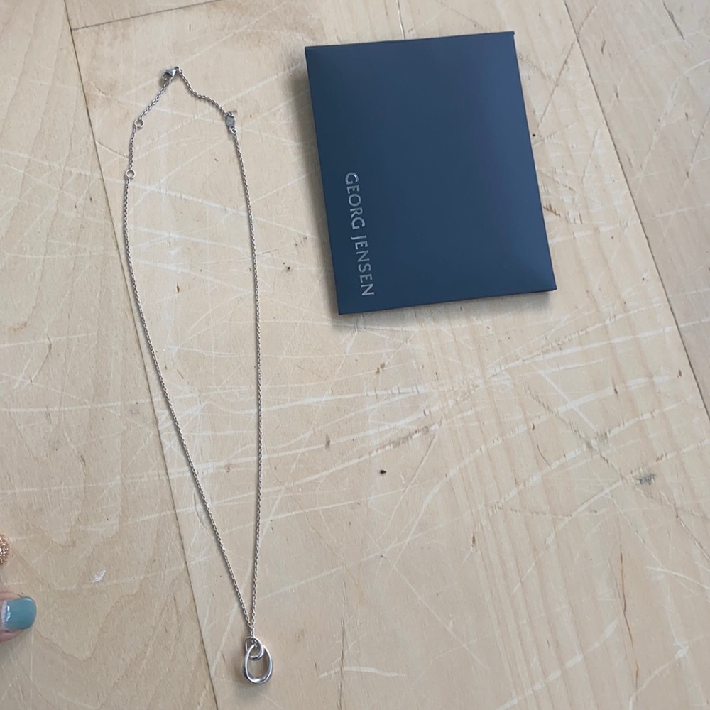 Georg Jensen silver offspring pendant